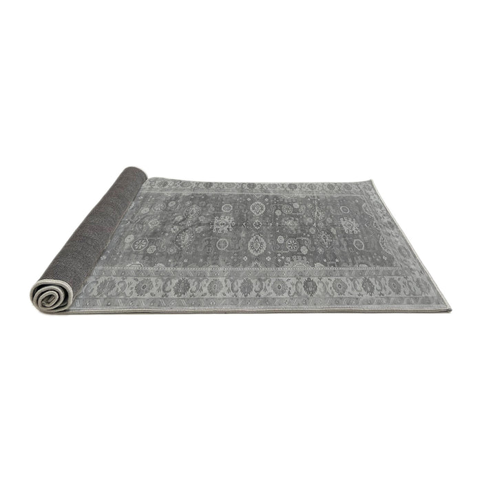 Sideview of Oriental Gray Traditional Rug, urb1423gry