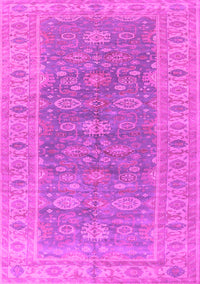 Oriental Pink Traditional Rug, urb1423pnk