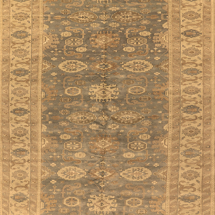 Oriental Brown Traditional Rug, urb1423brn