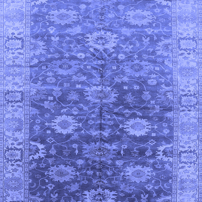 Oriental Blue Traditional Rug, urb1424blu