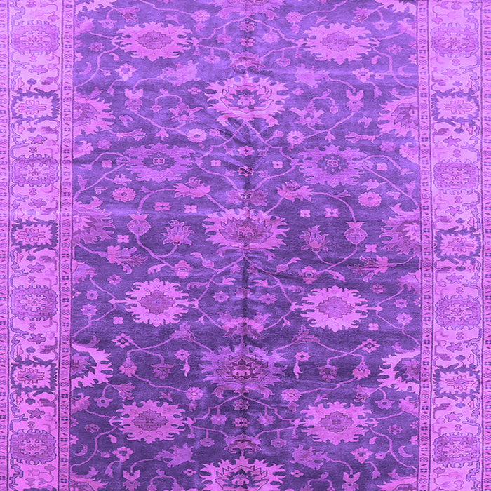 Machine Washable Oriental Purple Traditional Area Rugs, wshurb1424pur