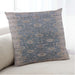Lifestyle Image of Mid-Century Modern Urban Square Mist Blue Throw Pillow, 18 inch by 18 inch, pwurb1424