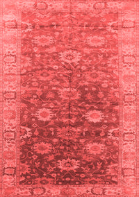 Oriental Red Traditional Rug, urb1424red