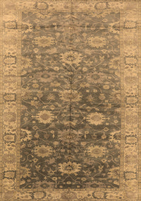 Oriental Brown Traditional Rug, urb1424brn