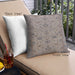 Front View of Mid-Century Modern Urban Square Mauve Taupe Purple Throw Pillow, 18 inch by 18 inch, pwurb1425