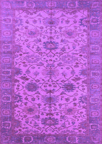 Oriental Purple Traditional Rug, urb1425pur