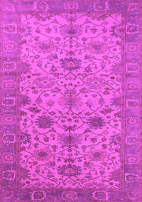 Oriental Pink Traditional Rug, urb1425pnk