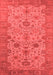 Oriental Red Traditional Area Rugs