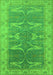 Oriental Green Traditional Rug, urb1426grn