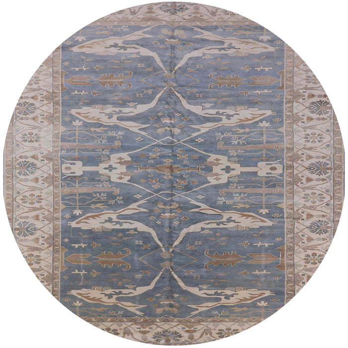 Round Machine Washable Industrial Modern Silver Pink Rug, wshurb1426