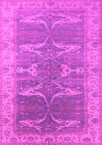 Oriental Pink Traditional Rug, urb1426pnk