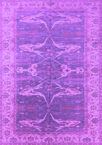 Oriental Purple Traditional Rug, urb1426pur