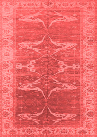 Oriental Red Traditional Rug, urb1426red