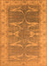 Oriental Orange Traditional Rug, urb1426org