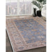 Machine Washable Industrial Modern Rose Dust Purple Rug in a Family Room, wshurb1427