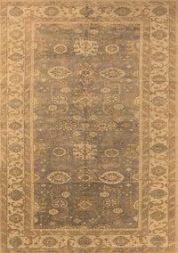 Oriental Brown Traditional Rug, urb1427brn