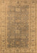 Oriental Brown Traditional Rug, urb1427brn