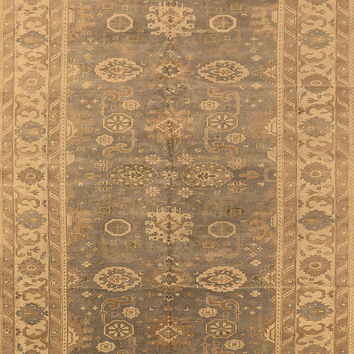 Oriental Brown Traditional Rug, urb1427brn