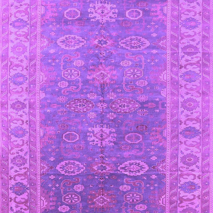 Oriental Purple Traditional Rug, urb1427pur