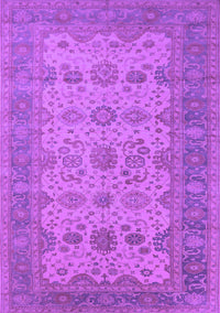 Oriental Purple Traditional Rug, urb1428pur