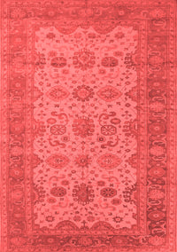 Oriental Red Traditional Rug, urb1428red