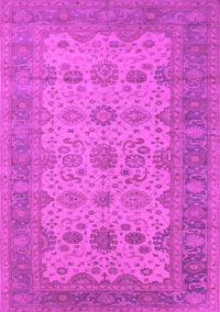 Oriental Pink Traditional Rug, urb1428pnk