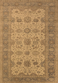 Oriental Brown Traditional Rug, urb1428brn