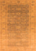 Oriental Orange Traditional Rug, urb1429org