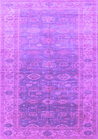 Oriental Purple Traditional Rug, urb1429pur