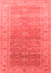 Oriental Red Traditional Rug, urb1429red