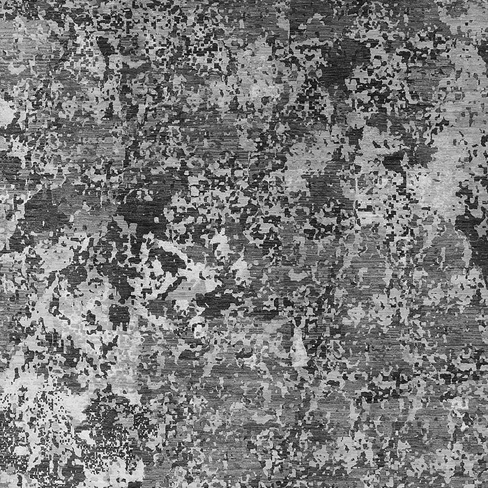 Machine Washable Oriental Gray Industrial Rug, wshurb1430gry