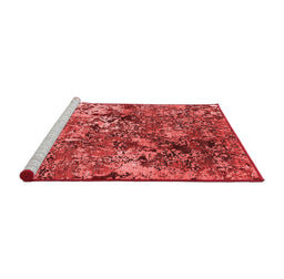 Industrial Red Washable Rugs