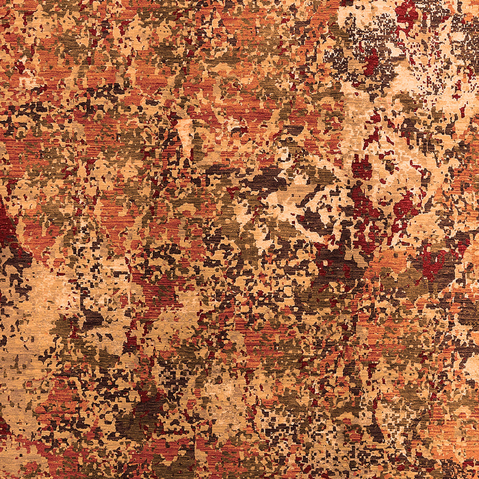 Oriental Orange Industrial Rug, urb1430org