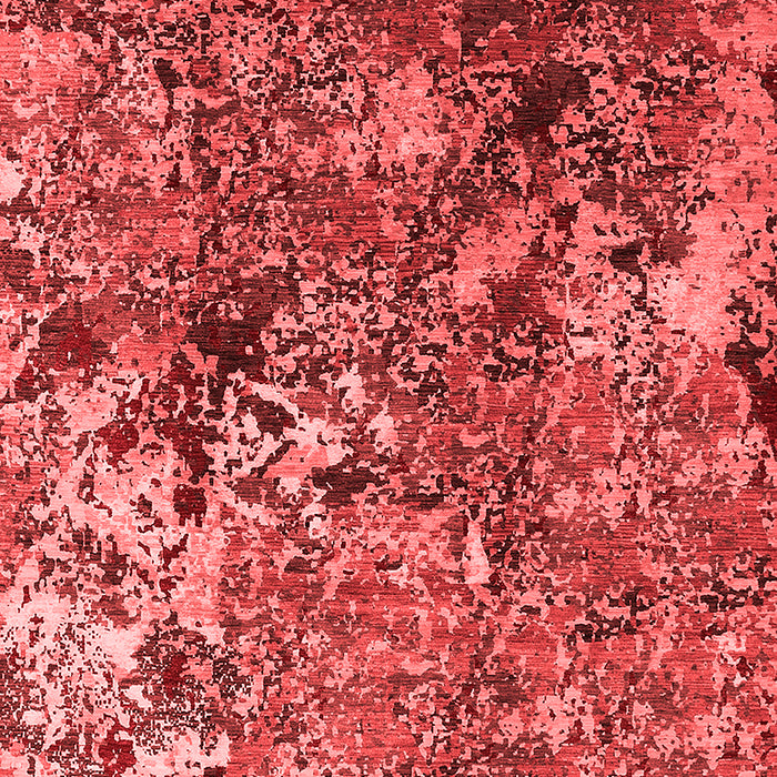 Machine Washable Oriental Red Industrial Rug, wshurb1430red