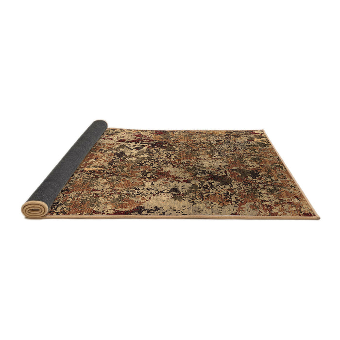 Sideview of Oriental Brown Industrial Rug, urb1430brn