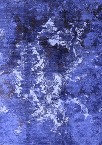 Oriental Blue Industrial Rug, urb1431blu