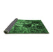 Sideview of Oriental Emerald Green Industrial Rug, urb1431emgrn