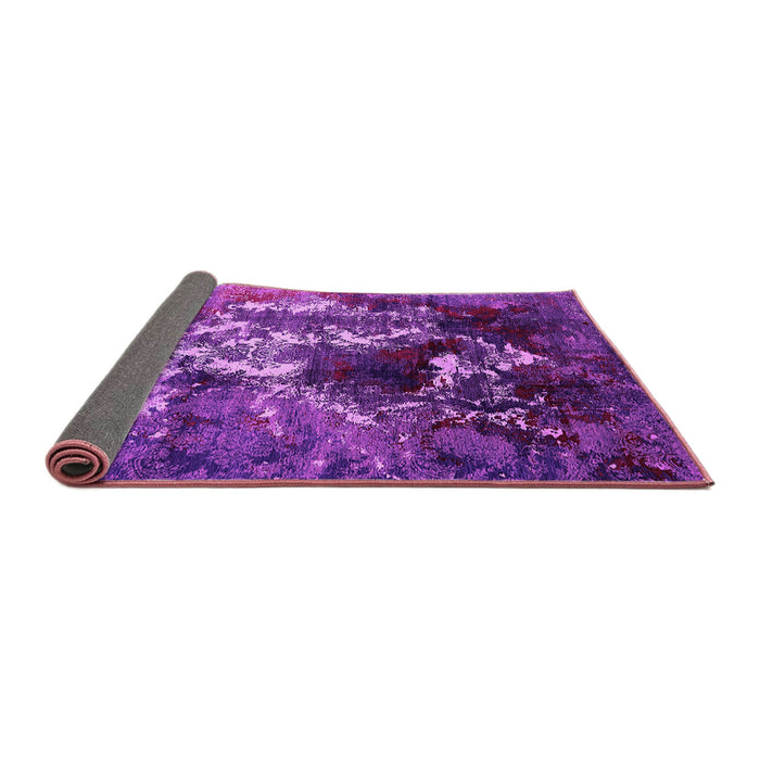 Sideview of Oriental Pink Industrial Rug, urb1431pnk