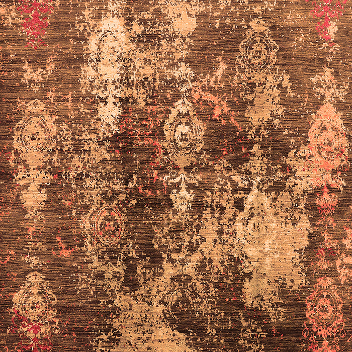 Oriental Orange Industrial Rug, urb1432org