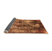 Sideview of Oriental Orange Industrial Rug, urb1432org