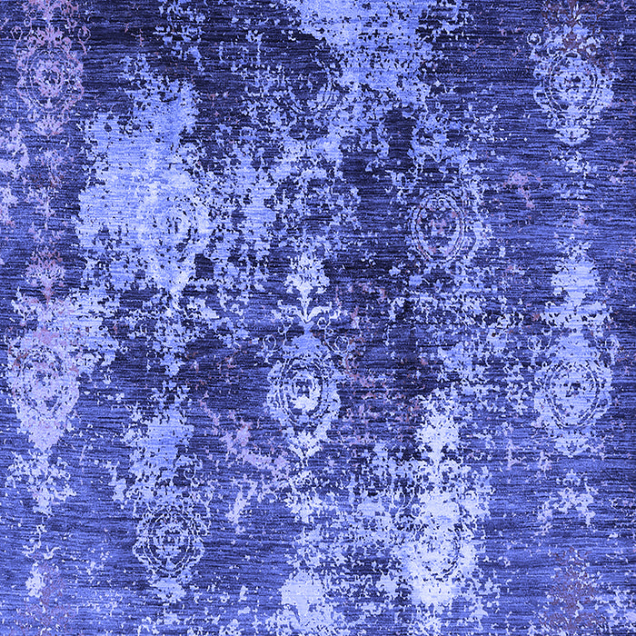 Oriental Blue Industrial Rug, urb1432blu