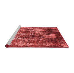 Industrial Red Washable Rugs