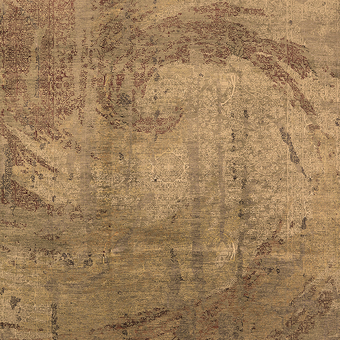 Oriental Brown Industrial Rug, urb1433brn