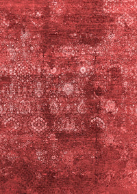 Oriental Red Industrial Rug, urb1434red