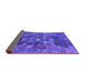 Sideview of Oriental Purple Industrial Rug, urb1434pur