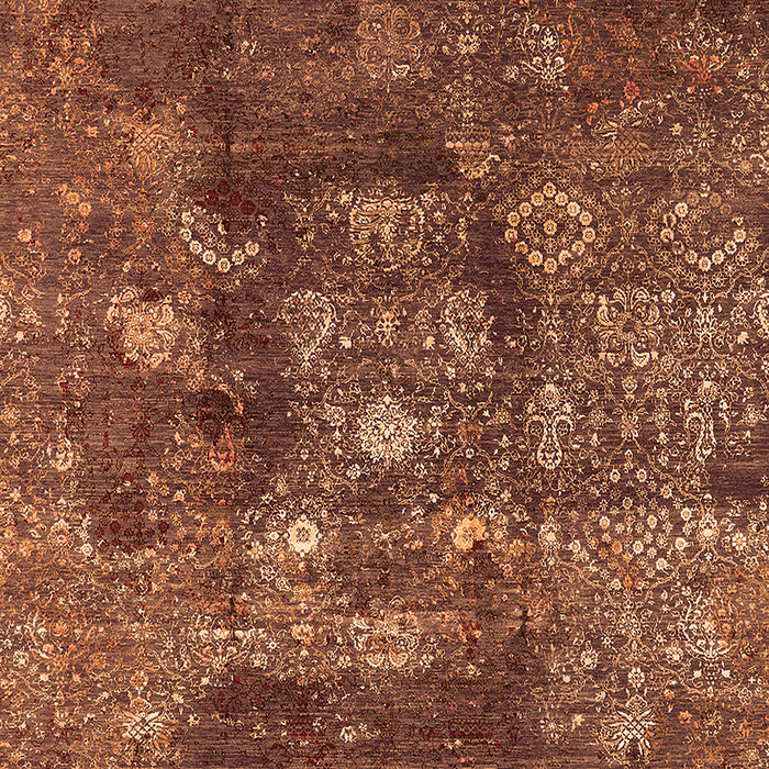 Oriental Orange Industrial Rug, urb1434org
