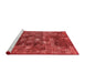 Industrial Red Washable Rugs