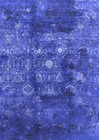 Oriental Blue Industrial Rug, urb1434blu