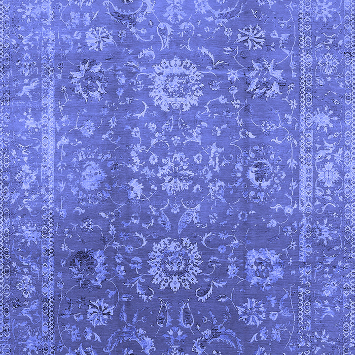 Oriental Blue Industrial Rug, urb1435blu