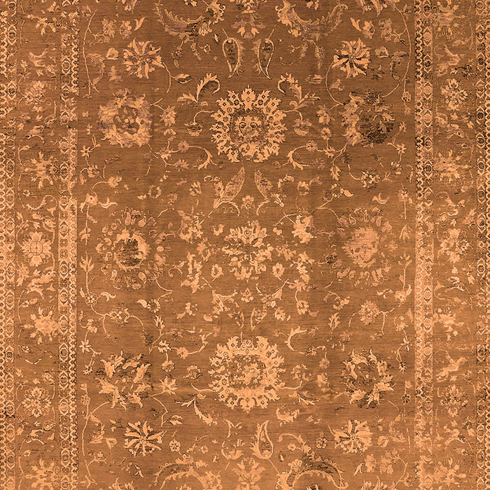 Oriental Orange Industrial Rug, urb1435org